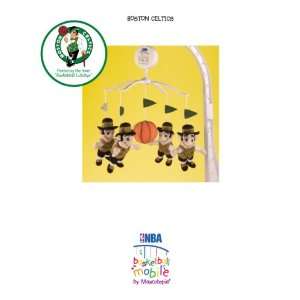  NBA Boston Celtics Mascot Musical Baby Mobile *SALE 