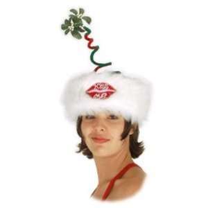  Kiss Me Springy Mistletoe Hat [Toy] Toys & Games