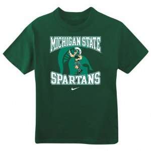  Michigan State Spartans Toddler Nike Mascot T Shirt 