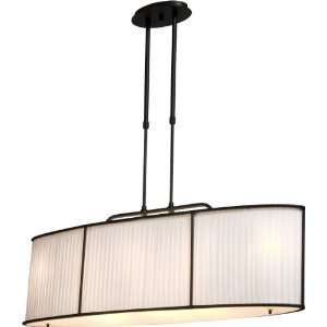   Black Baton Rouge 8 Light Chandelier from the Baton Rouge Collection