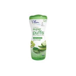  Spr Puff, Organic, Grn, Spnch& Ap, 1.5 oz (pack of 8 