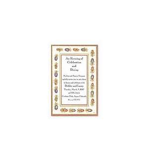  Czar Ornaments Wedding Invitations