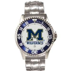  Michigan Wolverines Competitor Steel Mens NCAA Watch 
