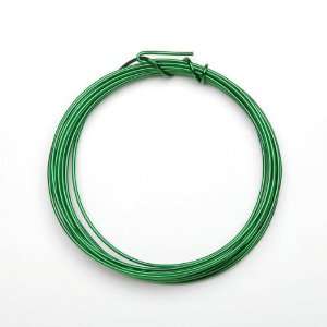  Darice Jewelry Wire Aluminum 18Ga Green 3yd (Pack of 3 