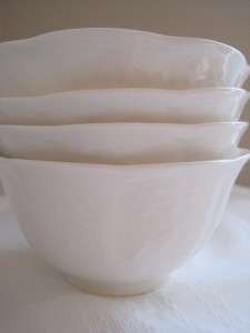 LENOX BUTTERFLY MEADOW CLOUD SET OF 4 RICE BOWLS   NEW WITH TAGS 