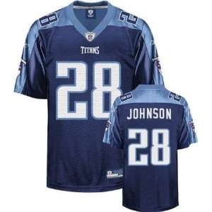  Chris Johnson Tennessee Titans Navy Kids Reebok Jersey 
