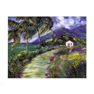  Caribbean Landscape II   Poster by Joyce Shelton (28x22 