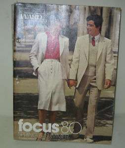 COLLECTIBLE 1980 SPRING SUMMER MONTGOMERY WARDS CATALOG  