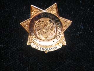 Wyoming Highway Patrolman Patrol ~ Badge Small PIN ~ Police
