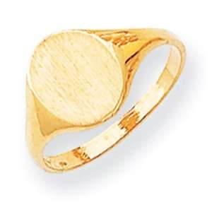  14k Gold Signet Ring Jewelry
