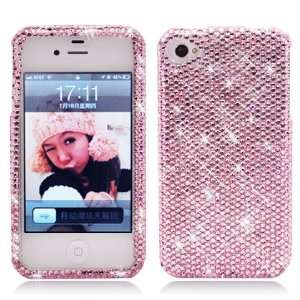  Swarosky Diamond Luxury iPhone 4S Case Pink  Aimo Retail 