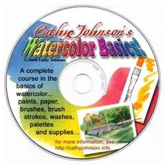 Cathy Johnsons WATERCOLOR BASICS CD  