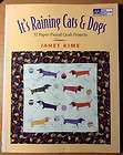 it s raining cats dogs paper pieced quilt projects janet