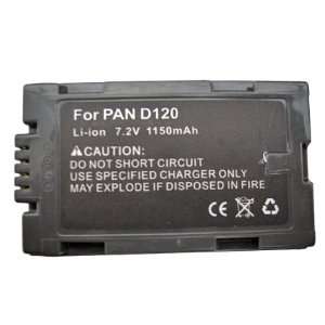 CGR D120 Li Ion Battery for Panasonic NV C7 DZ MV100 