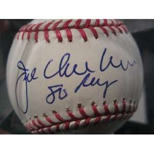  Joe Charboneau Cleveland Indians Signed Autographed 