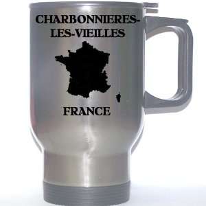  France   CHARBONNIERES LES VIEILLES Stainless Steel Mug 