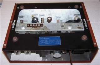 vintage 1950s GE PA 20 mono 6L6 Hi Fi tube amp amplifier parts/repair 