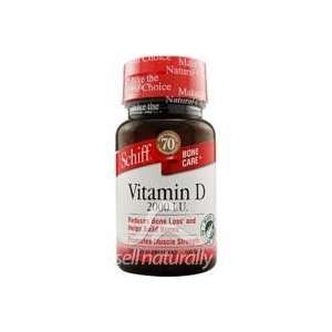  Schiff Vitamin D 2000 IU 100 Tablets Health & Personal 