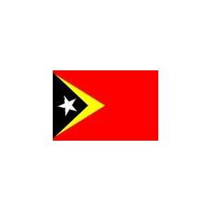  East Timor Flag, 2 x 3, Outdoor, Nylon Sports 