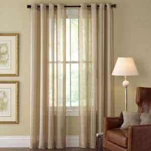    Cindy Crawford Style Prelude Stripe Sheer Curtains