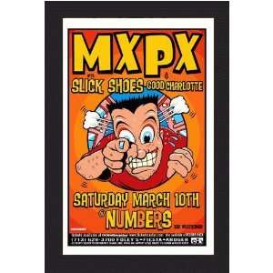  MXPX Houston 2001 Uncle Charlie SIGNED Concert Poster 