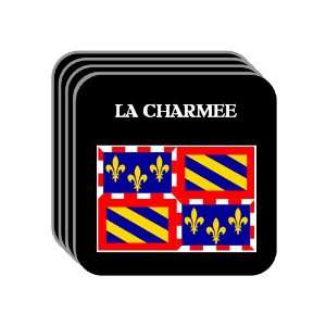  Bourgogne (Burgundy)   LA CHARMEE Set of 4 Mini Mousepad 