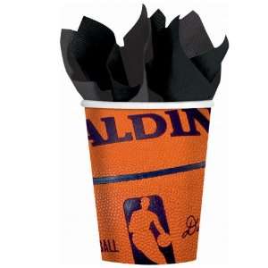 Spalding Basketball 9 oz. Paper Cups (18) Party Supplies