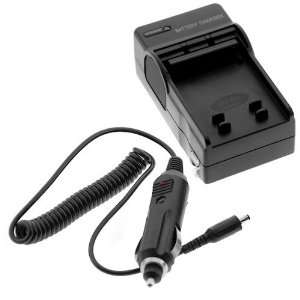 Premium Digital Camera Battery Rapid Charger with Car Adapter for 