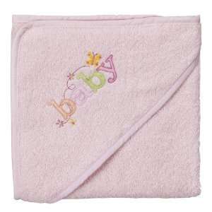  Owen Super Soft Hooded Towel Pink Baby