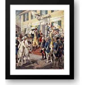  Washington Visiting Rochambeau at French Embassy 26x30 