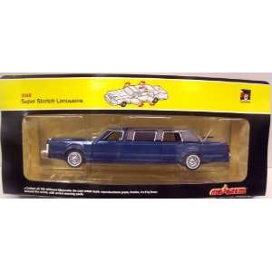  Majorette 3045B Blue Super Stretch Limousine   Diecast   9 