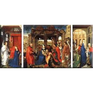   16x8 Streched Canvas Art by Weyden, Rogier van der