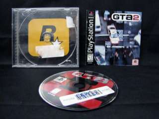 Sony Playstation PS1   GTA 2 Grand Theft Auto 2   COMPLETE  