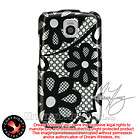 LG Optimus T P509 509 Black Lace Hard Cover Phone Case items in 