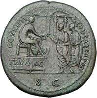 Domitian, Rome,88 A.D.  Secular Games   Sestertius. Very Rare and 