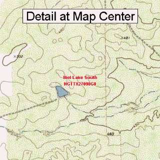  Map   Biel Lake South, Texas (Folded/Waterproof)
