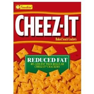 Cheez Its Reduced Fat, 7.50 oz (Pack of 12)  Grocery 