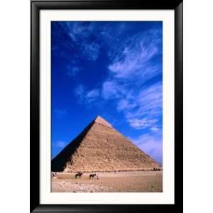  Pyramid of Chephren (25 BC),Giza, Egypt Framed 
