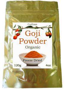 PURE Goji Berry Powder ~ FREEZE DRIED Certified ORGANIC  