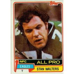  1981 Topps #420 Stan Walters   Philadelphia Eagles (ALL 
