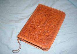 Custom Made Leather Book / Bible Cover as you like it  