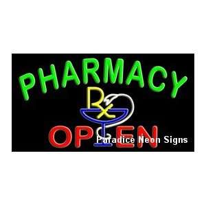  Pharmacy Open Neon Sign 20 x 37