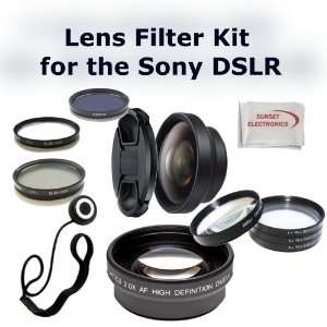  Digital Accessory Kit For Sony SLT A77, SLT A65 Digital 