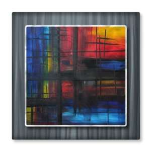  Over The Rainbow Abstract Metal Wall Art by Megan 