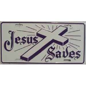  LP   256 Jesus Saves License Plate   58