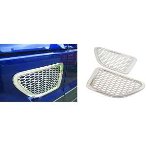 New Land Rover Range Rover Sport Side Vent Covers   Stainless, Mesh 
