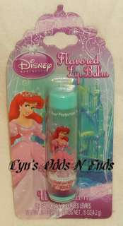 Disney Character Lip Balm Cinderella, Tinkerbell, Ariel  