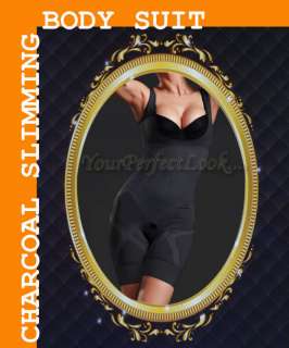 NATURAL BAMBOO CHARCOAL FULL BODY SUIT SLIMMING SHAPER  