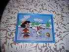 HAND CRAFTED CHARLES SCHULZ LUCY& PEANUT PICTURE NEEDLE