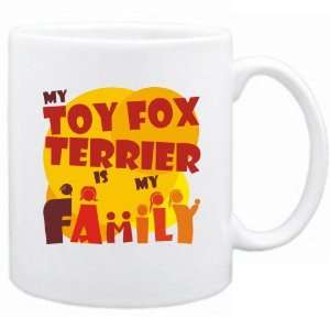    New  My Toy Fox Terrier Is My Family  Mug Dog
